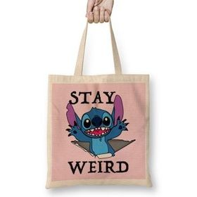 Humuts Stitch Stay Weird Bez Çanta