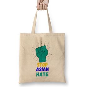 Humuts Stop Asian Hate, Aapı Asian Lives Matter Bez Kadın Günlük Çanta