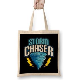Humuts Storm Chaser Tornado Hurricane & Thunderstorms Bez Kadın Günlük Çanta