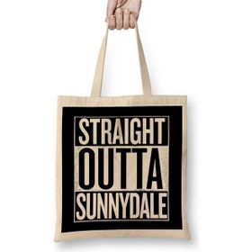 Humuts Straight Outta Sunnydale Buffy The Vampire Slayer White Bez Çanta