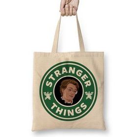 Humuts Stranger Things Barb Coffee Bez Çanta