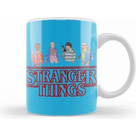 Humuts Stranger Things Beyaz Porselen Kupa Bardak
