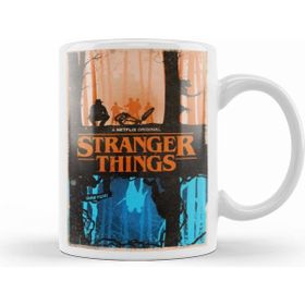 Humuts Stranger Things Beyaz Porselen Kupa Bardak