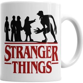 Humuts Stranger Things Beyaz Porselen Kupa Bardak