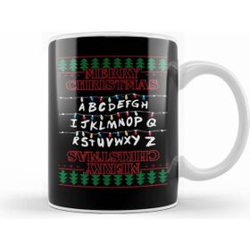 Humuts Stranger Things Merry Christmas Lights Knit Kupa