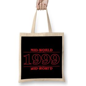 Humuts Stranger Things Mid World 1999 Dark Tower Bez Uzun Saplı Açık Bej Rengi Çanta