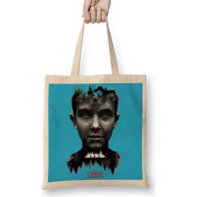 Humuts Stranger Things The Upside Down Bez Uzun Saplı Açık Bej Rengi Çanta