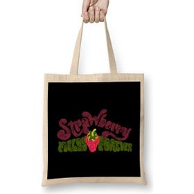 Humuts Strawberry Fields Forever 01 Bez Uzun Saplı Açık Bej Rengi Çanta