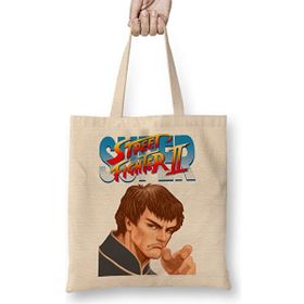 Humuts Street Fighter 2 Dhalsim Bez Uzun Saplı Açık Bej Rengi Çanta