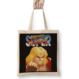 Humuts Street Fighter 2 Ken Bez Uzun Saplı Açık Bej Rengi Çanta
