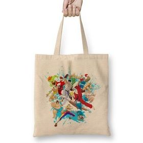 Humuts Street Fighter Street Fighting World Warriors Bez Uzun Saplı Açık Bej Rengi Çanta