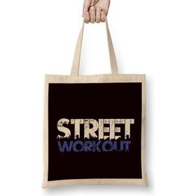 Humuts Street Workout Calisthenics Gym Fitness Training Exercise Bez Uzun Saplı Açık Bej Rengi Çanta