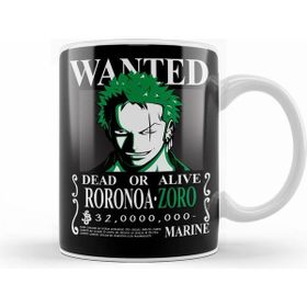 Humuts Sudadera Wanted Zoro One Piece Anime Mujer Hombre Kupa