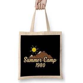 Humuts Summer Camp 1980S Vintage Retro 80S Campers Bez Kadın Günlük Çanta