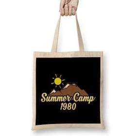 Humuts Summer Camp 1980S Vintage Retro 80S Campers Bez Kadın Günlük Çanta
