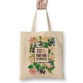 Humuts Summer Flowers Bez Kadın Günlük Çanta