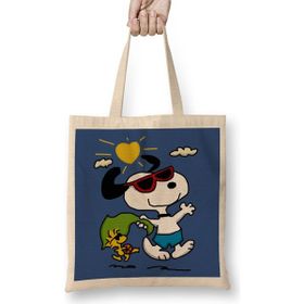 Humuts Summer Snoopy 01 Bez Kadın Günlük Çanta