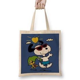 Humuts Summer Snoopy 01 Bez Kadın Günlük Çanta