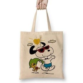 Humuts Summer Snoopy Bez Kadın Günlük Çanta