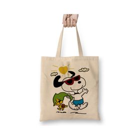 Humuts Summer Snoopy Bez Kadın Günlük Çanta