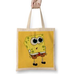 Humuts Sünger Bob Sponge Bob 013 Bez Kadın Günlük Çanta