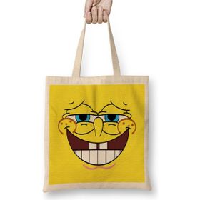 Humuts Sünger Bob Sponge Bob 014 Bez Kadın Günlük Çanta