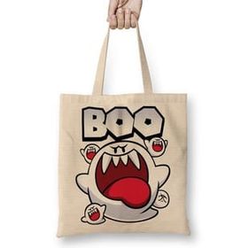 Humuts Süper Mario Boo Bez Kadın Günlük Çanta