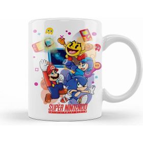 Humuts Süper Mario Smash Super Nntendo Kupa Bardak