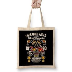 Humuts Superbike Racer World Championship Bez Kadın Günlük Çanta