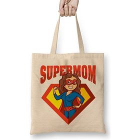 Humuts Supermom Süperanne 02 Bez Kadın Günlük Çanta