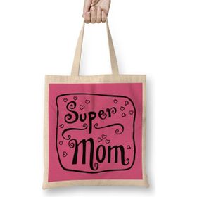 Humuts Supermom Süperanne 05 Bez Kadın Günlük Çanta