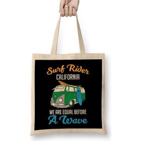 Humuts Surf Rider We Are Equal Before A Wave Surfers Bez Çanta