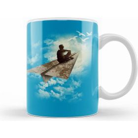 Humuts Surreal Dreams Paper Aeroplane Kupa Bardak