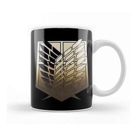 Humuts Survey Corps Logo Golden Attack On Titan Kupa Bardak