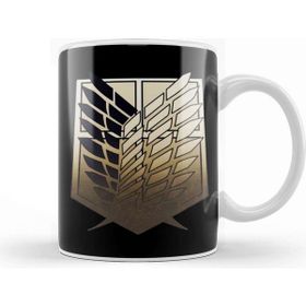 Humuts Survey Corps Logo Golden Attack On Titan Kupa Bardak