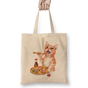 Humuts Sushi Cat 01 Bez Çanta