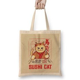 Humuts Sushi Cat Bez Çanta