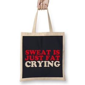 Humuts Sweat Is Just Fat Crying Bez Çanta