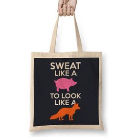Humuts Sweat Like A Pig Look Like A Fox Bez Çanta