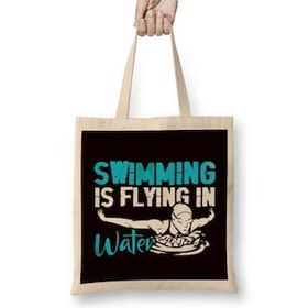 Humuts Swimming Is Flying In Water Sports Indoor Pool Coach Athlete Bez Çanta