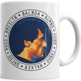 Humuts Sylvester Stallone Rambo Kupa Bardak