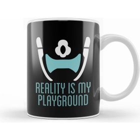 Humuts Symmetra Reality Is My Playground Logo Overwatch Kupa Bardak