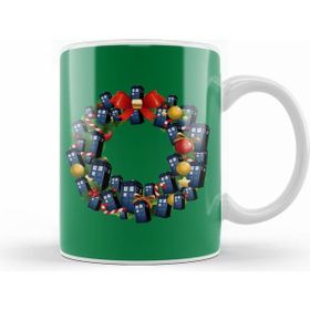 Humuts Tardis Doctor Who Multiface Christmas Wreath Kupa