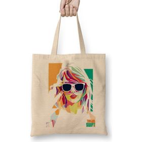 Humuts Taylor Swift Bez Uzun Saplı Açık Bej Rengi Çanta