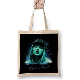 Humuts Taylor Swift Eyes All Too Well Bez Uzun Saplı Açık Bej Rengi Çanta