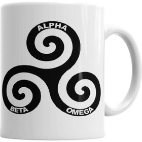 Humuts Teen Wolt Alpha Beta Omega 2 Kupa Bardak