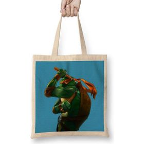 Humuts Teenage Mutant Ninja Turtes Mikey Bez Kadın Günlük Çanta