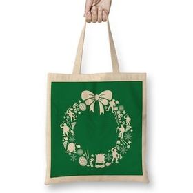 Humuts Teenage Mutant Ninja Turtles Christmas Wreath Pattern Bez Kadın Günlük Çanta