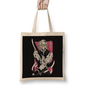 Humuts Tengen Uzui Demon Slayer Sound Hashira Bez Kadın Günlük Çanta