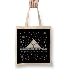 Humuts Terminator Cyberdyne Systems Christmas Snow Logo Bez Kadın Günlük Çanta